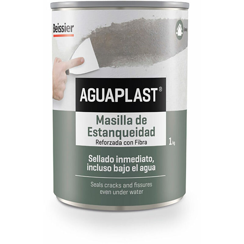 Aguaplast - E3/24951 masilla estanqueidad tarro 1l 70141-001 beissier
