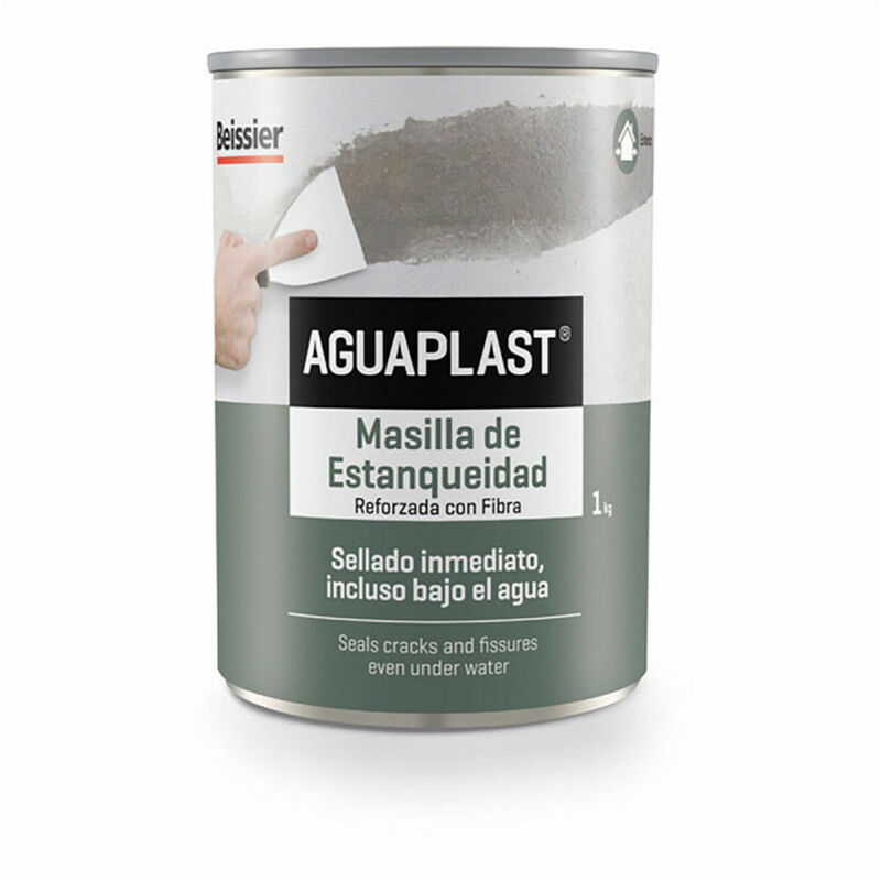 Aguaplast - mastic 70141-001 Étanche Gris 1 kg
