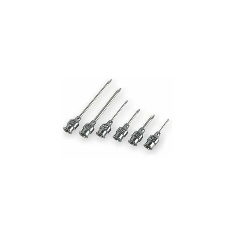 

Agujas de acero inoxidable reutilizables - 20x1,0 (Caja 12/Uds)