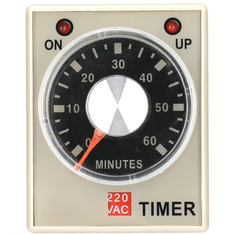 AH3-3 Zeitverzögerungsrelais, 60 Minuten Verzögerung, 220 V AC