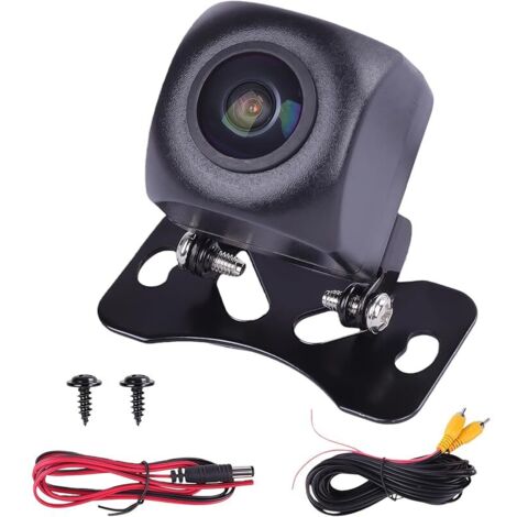 AHD 1080P Caméra de Recul Voiture, Universelle - Vision Nocturne Supérieure, Étanche IP68, 170 ° Grand Angle Compatible NTSC/PAL/AHD pour Moniteur LCD/TFT (12V, 25fps)