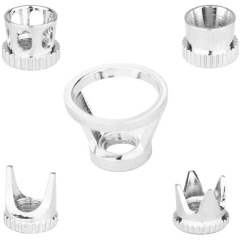 AHLSEN 1 ensemble - 5pcs Universal air Brush Needle cap remplacement pour différents effets de pulvérisation