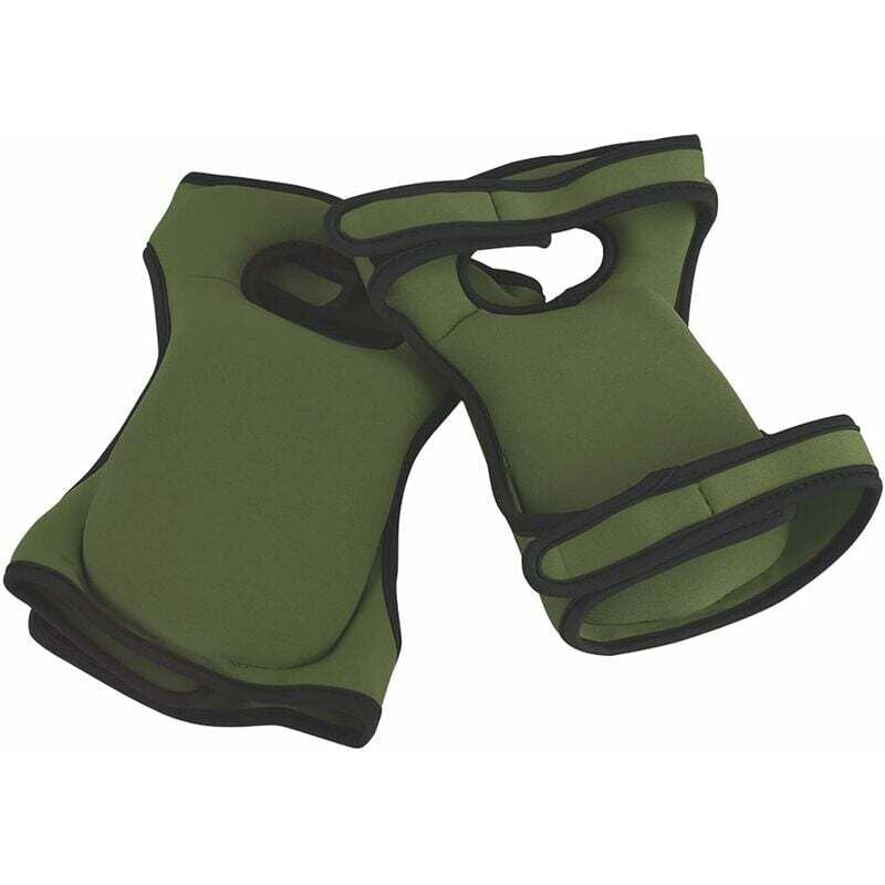 Image of 1 Paar Garten-Knieschoner aus weichem Schaumstoff mit Doppelgurten für die Bodenreinigung - Ahlsen