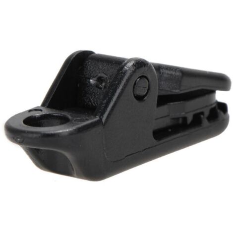 Ahlsen 100 Stück Zelt-Clips, Planen-Clips, Kunststoff-Zelt-Clips, Planen-Clips, schwarze Planen-Clips für Campingzelte, Outdoor-Aktivitäten