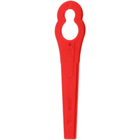 Ahlsen 100pcs Lawn Mower Plastic Cutting Blades Gourd Shape Home Garden RedMöbel & Wohnen, Kochen & Genießen, Rasenmäher & Rasenmäher