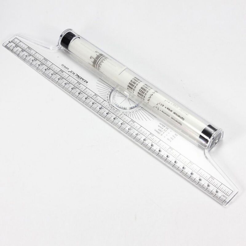 Image of 12-Zoll-Messlineal – Paralleles Rolllineal – Mehrzweck - Ahlsen