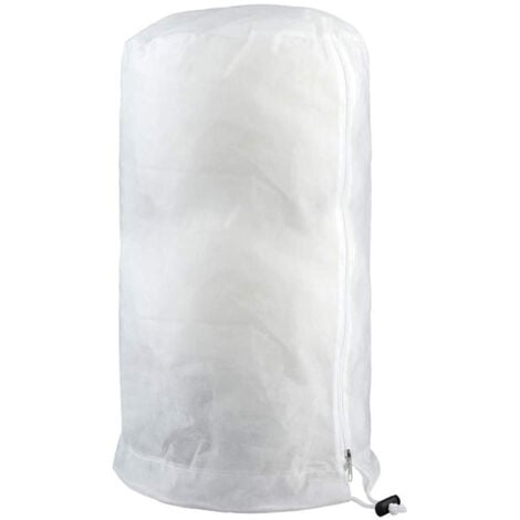 Ahlsen 140×200cm Winter Pflanzenschutz Pflanzenhülle Winter Frostschutz, Wiederverwendbare Winter Pflanzenschutzhülle mit Kordelzug für Pflanzen