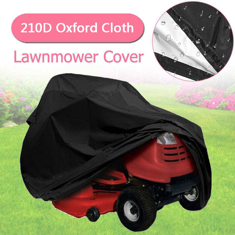 17061117cm Housse de protection imperméable pour tondeuse à gazon, Housse Tondeuse Etanche Poussière et ant pour Extérieur Jardin Pelouse avec Sac de