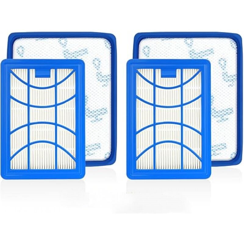 2 Filtres pour PowerPro Expert FC9729 FC9741 FC9742 FC9743 FC9744 FC9745 FC9746 Aspirateur Filtre Accessoires de Rechange Power Cyclone 8 Accessoire,