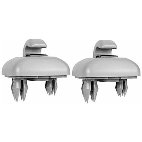 Lot De 2 Clips De Pare-Soleil Pour Audi A4 B8, A3, A5, Q3, Q5 - Fixation Anti-Reflets Et Anti-Bruit