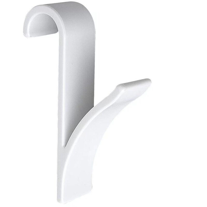 2 pièces crochet de radiateur crochet de radiateur sèche-serviettes plastique blanc crochet en plastique blanc - Ahlsen