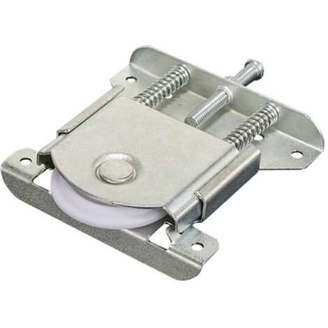 Ahlsen 2 pièces Roulette Porte Coulissante placard,Pièces de porte coulissantes pour porte de garde-robe,roues,rouleaux,armoire Runners Guides,Roulette Placard Coulissant Armoire Porte Rouleau,Charge