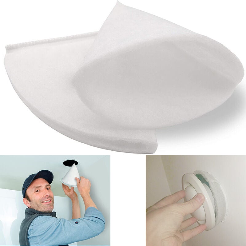 20x Filtres coniques pour ventilation, compatible avec Zehnder,Maico - 180125mm,blanc - Ahlsen