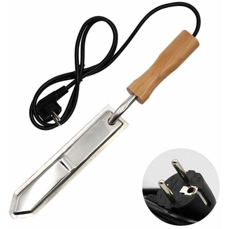 Ahlsen - 220V Extracteur Miel Electrique Couteau à Désoperculer Outil Apiculture avec Câble