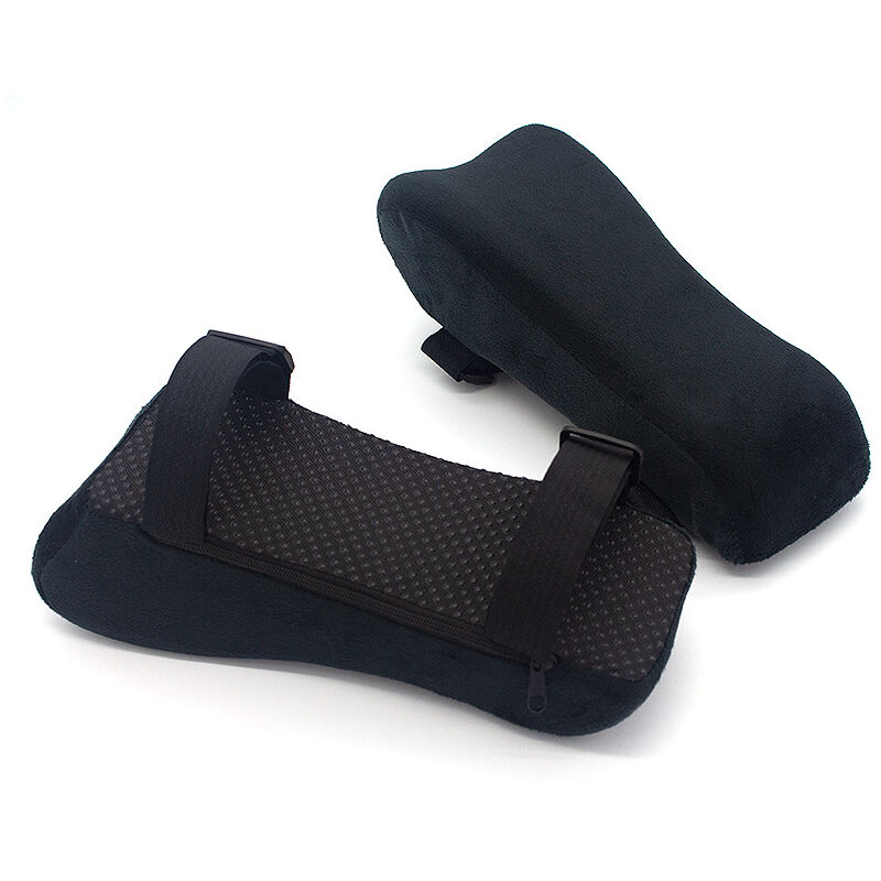 Ahlsen - 2Pcs Coussin de Coude, Coussinets D'accoudoir pour Chaises de Bureau et de Jeu, Coussins D'accoudoir en Mousse à Mémoire, Coussinets de Bras