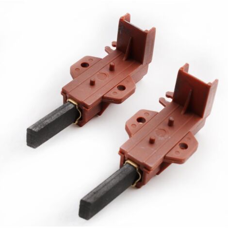 AHLSEN 2PCS rouge Balais de Charbon pour Machine à Laver Brosses à Charbon pour Machine à Laver Balai de Charbon pour Moteur Balai Charbon Moteur Electrique