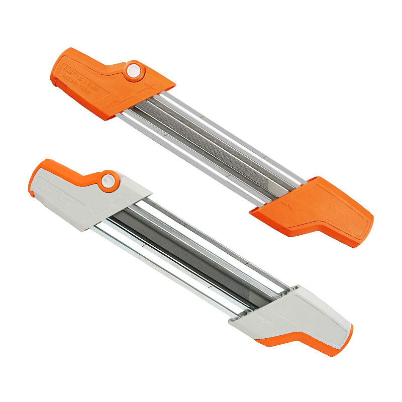 2pcsPorte-lime 2 en 1 pour chaîne de tronçonneuse 4.8 mm,blanc+orange,3262.5cm - Ahlsen