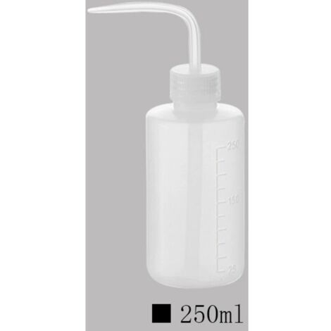 Ahlsen 3 Pcs flacons souples 250 ml avec pipette étroite,Arrosoir, Plastique De SéCurité Squeeze,Flacons de Lavage à Squeeze pour plantes,économie naturelle bouchons pour les