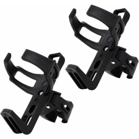 Ahlsen 4-teiliger verstellbarer Flaschenhalter für Rennräder/Mountainbikes, um 360° drehbare Halterung aus Aluminium