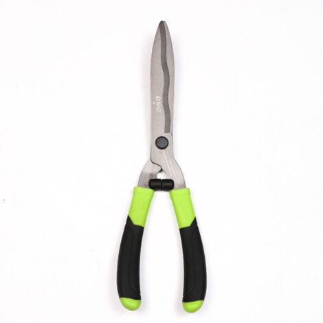 Ahlsen 46-cm-Heckenschere – Manuelle Heckenschere mit großer, professioneller Astschutzklinge für Bäume, Rasen und Baumschnitt