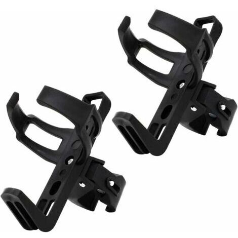 Ahlsen 4er-Set verstellbare Flaschenhalter für Rennräder/Mountainbikes, Aluminium, 360° drehbar