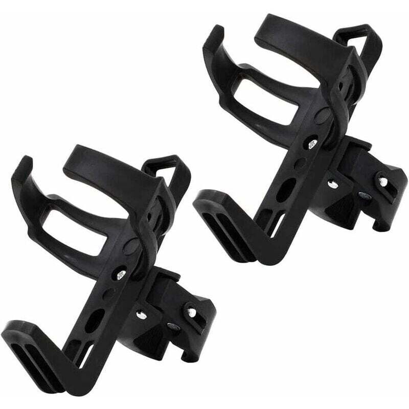 Ahlsen - 4pcs Porte-bidon réglable, pour vélos de Route/Montagne, en Aluminium Support Rotatif à 360 °
