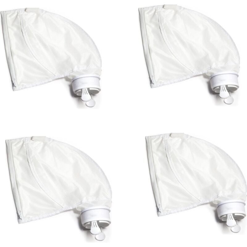 Ahlsen - 4pcs Sacs de nettoyeur de piscine,Sac Pour Robot robot piscine, remplacement de la poche en nylon pour de Polaris 280&480 Sac de Filtration