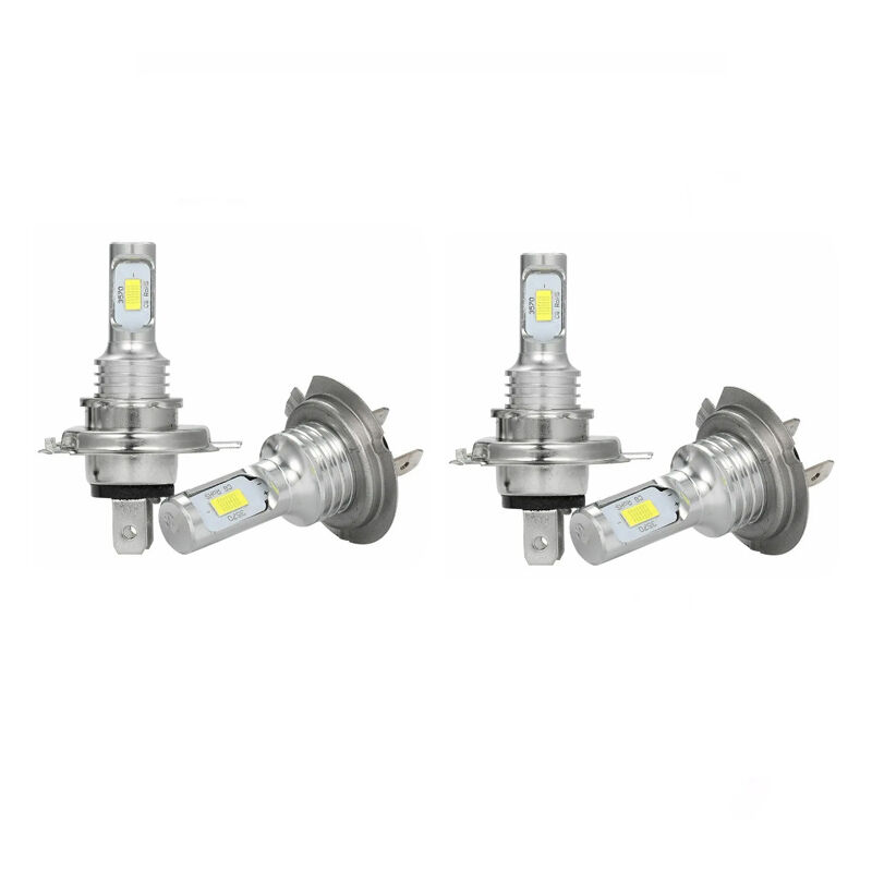 4X H7 led 6500K Super Blanc 80W 1000LM Kit Antibrouillard Kit Ampoules Feux de Croisement - Ahlsen