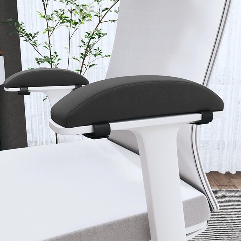 Ahlsen - 5CM Coussins d'accoudoir de Chaise Extra épais Oreiller de coude Soulagement de la Pression Chaise de Bureau Accoudoir de Chaise de Jeu avec
