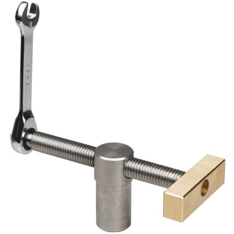 Ahlsen Abrazaderas rápidas para banco de trabajo de mesa con 1 gancho de banco para orificio de 20 mm, tope de banco de posicionamiento y abrazaderas rápidas para orificio de 20 mm para carpintería, p