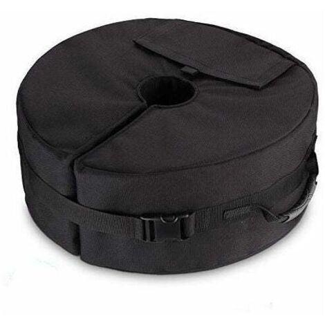 Ahlsen Accesorios para carpa y pabellón. Bolsa de pesas para sombrilla, Bolsa de pesas extraíble, Base de bolsa de arena de tela Oxford, Base de sombrilla para patio, Bolsa de pesas de arena para exte