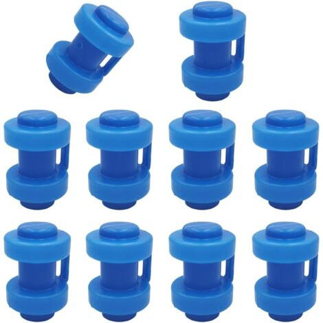 Ahlsen  Accesorios para trampolín, punta de poste de trampolín para estacas de red de trampolín, puntas de protección de 25mm, 10 Uds.