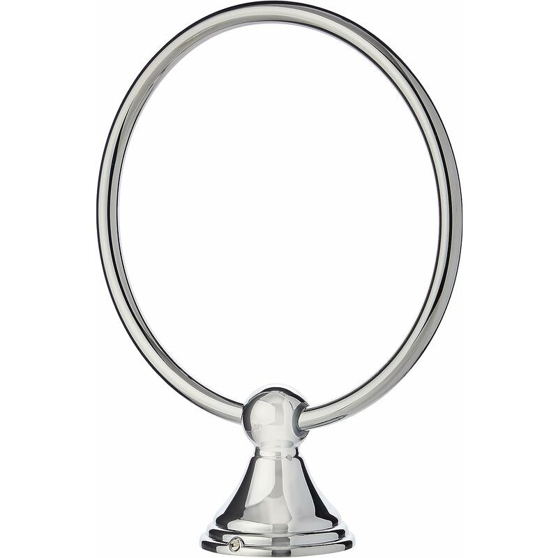 Ahlsen - Anneau porte-serviettes Moderne, Chromé