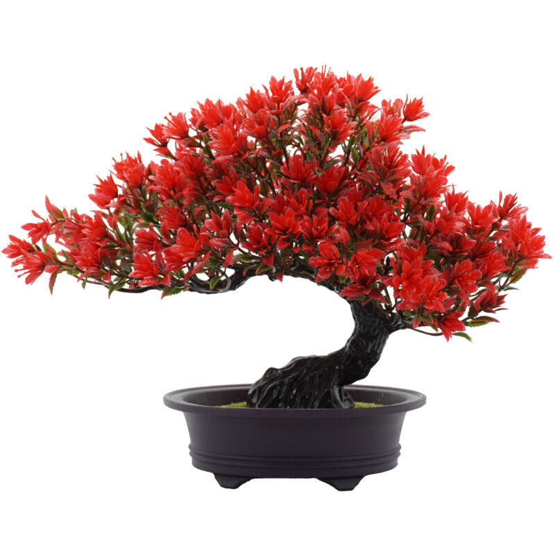 Artificielle Bonsaï Arbre Faux Plante Décoration en Pot-Artificielle Maison Plantes-Pin Bonsaï Plante 32cm-Arbre Artificiel avec Vertes pour Bonsaï