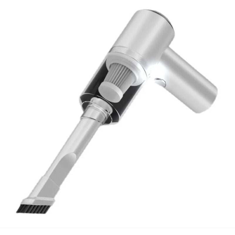 Ahlsen - Aspirateur de voiture à chargement sans fil pour voiture et maison humide et sec adapté au nettoyage de voiture et au nettoyage domestique