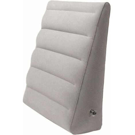 Ahlsen Aufblasbares Keilkissen, Bettkissen, schnelle Inflation, Deflation, Kopf, Schulter, Rücken, Beinstütze, Reisekissen für Bett