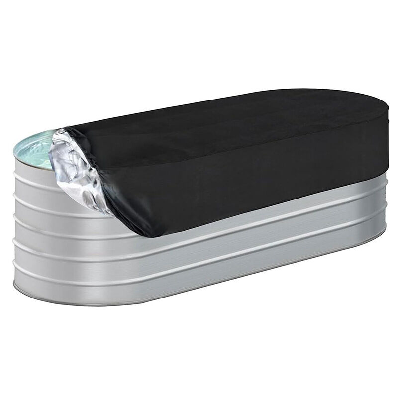 Ahlsen - Bâche de piscine - Bâche de protection pour piscine - Housse de protection pour piscine - Housse en tissu Oxford 420D épais - Imperméable et