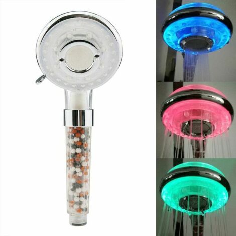 Ahlsen Badezimmer-Handbrause mit LED-Duschkopf