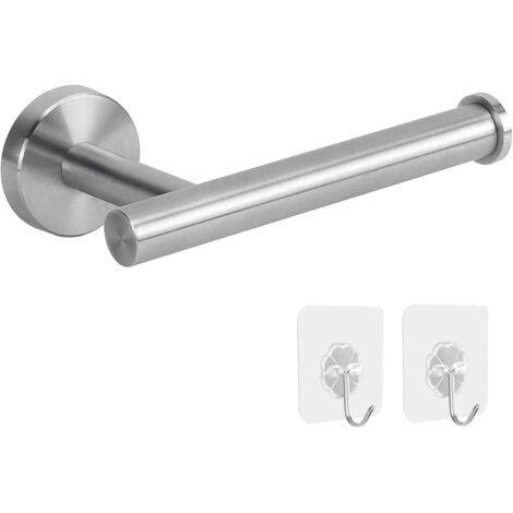 Ahlsen Badezimmer-Toilettenpapierhalter, hochwertiger rostfreier SUS304-Edelstahl zur Wandmontage, Toilettenpapierrollenhalter für Badezimmer, Küche, Waschraum (1 Packung, gebürstetes Nickel)