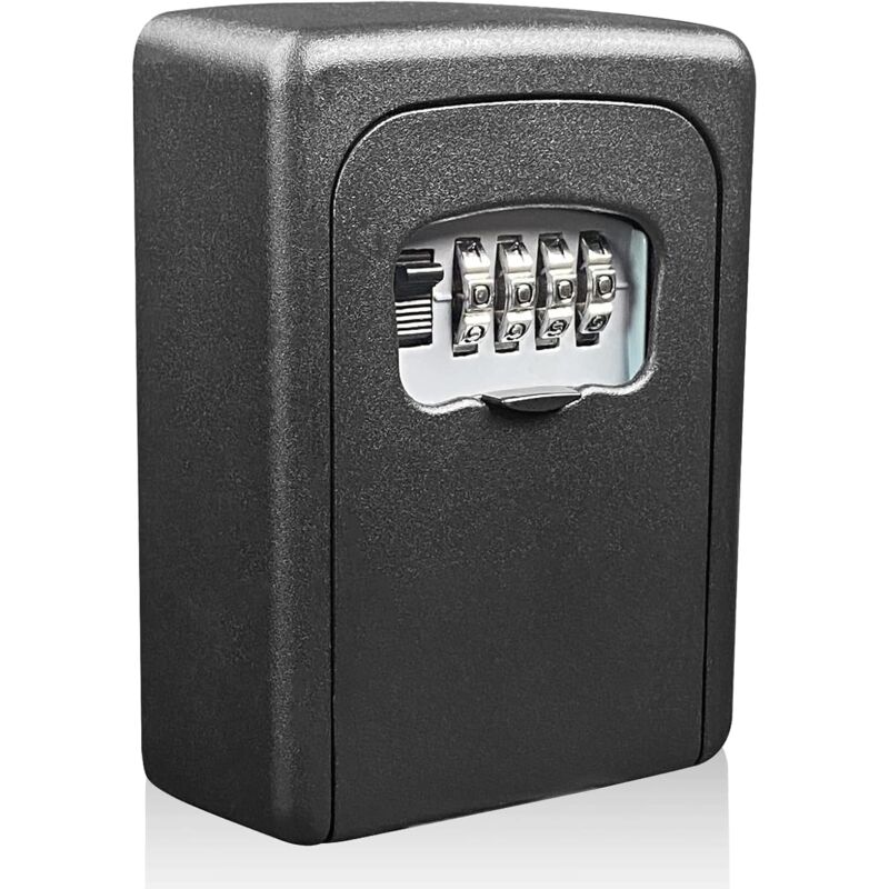 Ahlsen - Boite a clefs securisee Exterieur avec Code à 4 Chiffres Réinitialisable, Murale boîte à clés étanche et antirouille, Boite à clé sécurisée