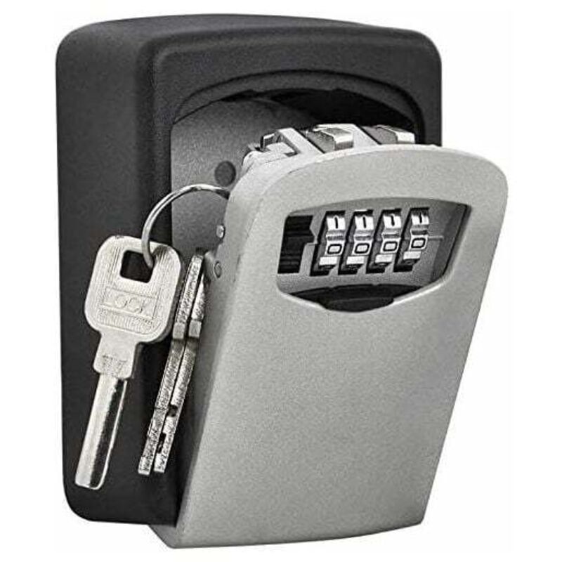 Ahlsen - Boite à Cs Haute sécurité de la police Safe Key Murale à 4 chiffres clés Coffre haute sécurité Combination Lock stocker les clés