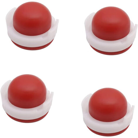 Ahlsen Bomba de imprimación de silicona y plástico, bombilla de imprimación de carburador de 23 x 20 mm, adecuada para cortacésped Briggs & Stratton 494408 5084 694394