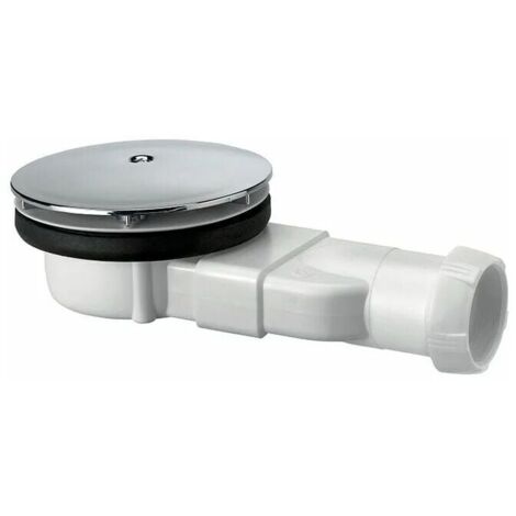 Ahlsen Bonde de douche extra-plate dôme abs 30720138, blanc