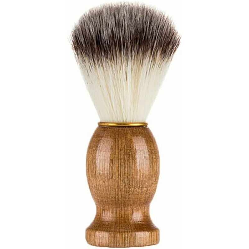 Brosse à Cheveux Professionnelle - Poils Ultra Doux Coiffure Brosse de Nettoyage de Poussière pour Salon Barber Coiffeurs - brown - Ahlsen