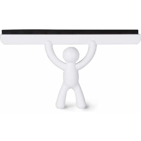 Ahlsen Buddy Squeegee. Shower shelf, white color, size 26.7 x 15.9 x 5.1 cm,