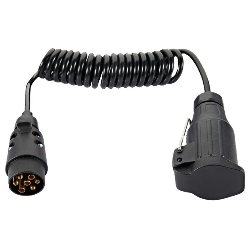 Ahlsen - Câble dextension de remorque, Prise de Prise de remorque 7-13 Broches Câble dextension de remorque 12v avec connecteur de Prise de Prise de