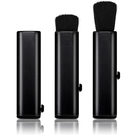 Ahlsen Cepillo de limpieza para portátil 3 piezas negro