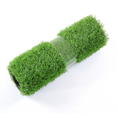 Ahlsen Césped artificial Césped artificial Césped Césped Interior al aire libre Balcón Jardín artificial Mascota Perro Altura 35,5 x 120 cm