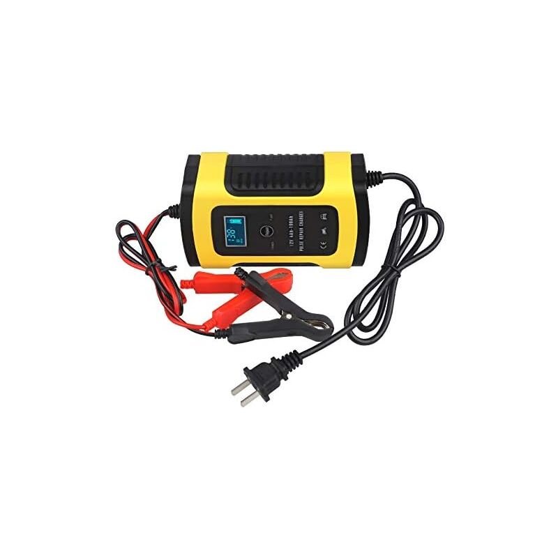 Ahlsen - Chargeur De Batterie Intelligent Batterie réparation Chargeur Auto Moto 6A de voiture Smart alimentation Chargeur de batterie intelligente