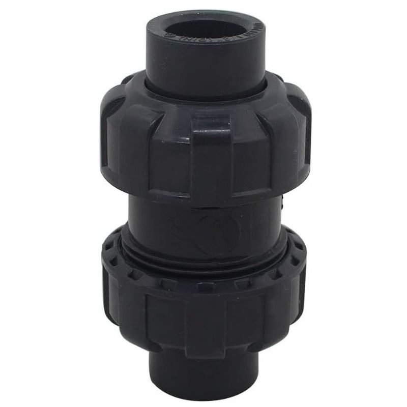 Ahlsen - Clapet anti retour a boule clapet piscine clapet antiretour anti refoulement pvc vanne soupape anti retour (Diamètre intérieur 50mm)
